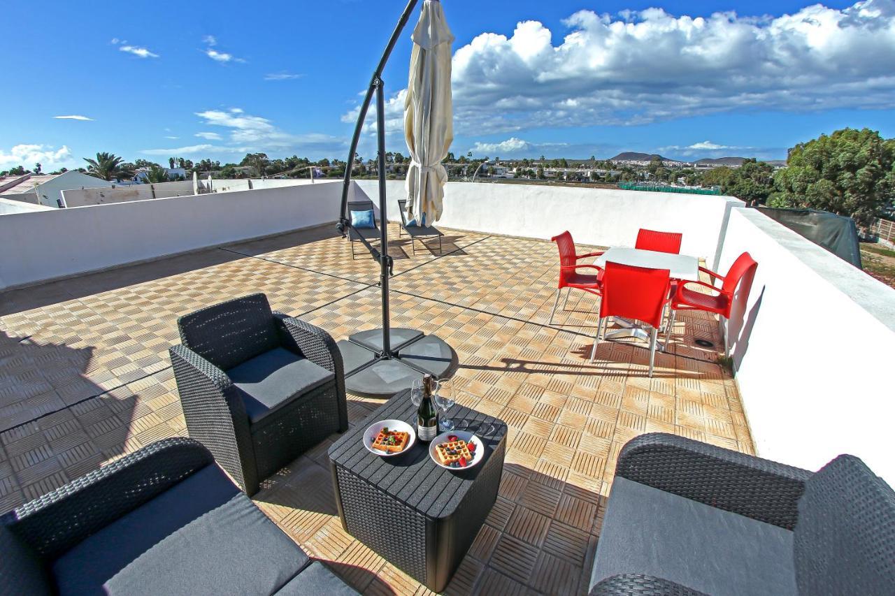 Nice 2 Bedroom Flat With Big Pools And Big Terrace Parque Don Jose, 313 Costa Del Silencio Ngoại thất bức ảnh